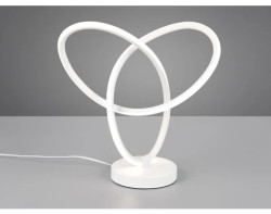 Stolní lampa LED Lando, bílá