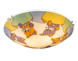 Stropní dětské osvětlení Kiddy 30 cm, kočky