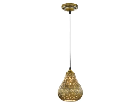 Stropní lampa Jasmin 303700104, mosazná