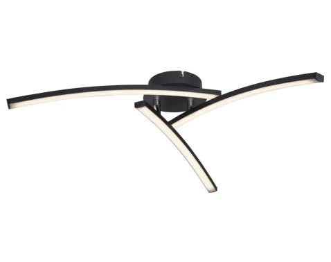 Stropní LED osvětlení Tansy 60 cm, černé