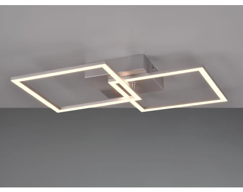 Stropní/nástěnné osvětlení LED Trail 60 cm, titanový kov