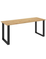 Stůl Imperial, deska Dub Artisan 185 × 67 cm
