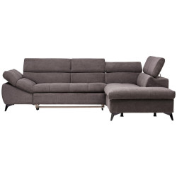 Stylife SEDACÍ SOUPRAVA, textil, šedá