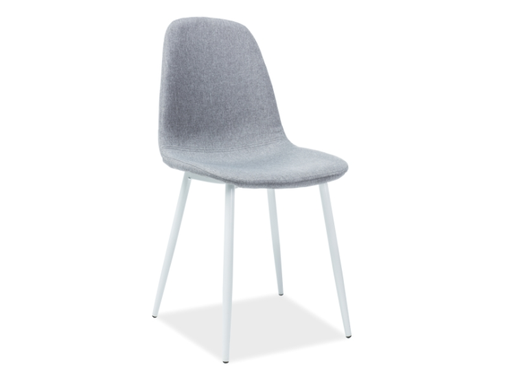 Světle šedá židle FOX