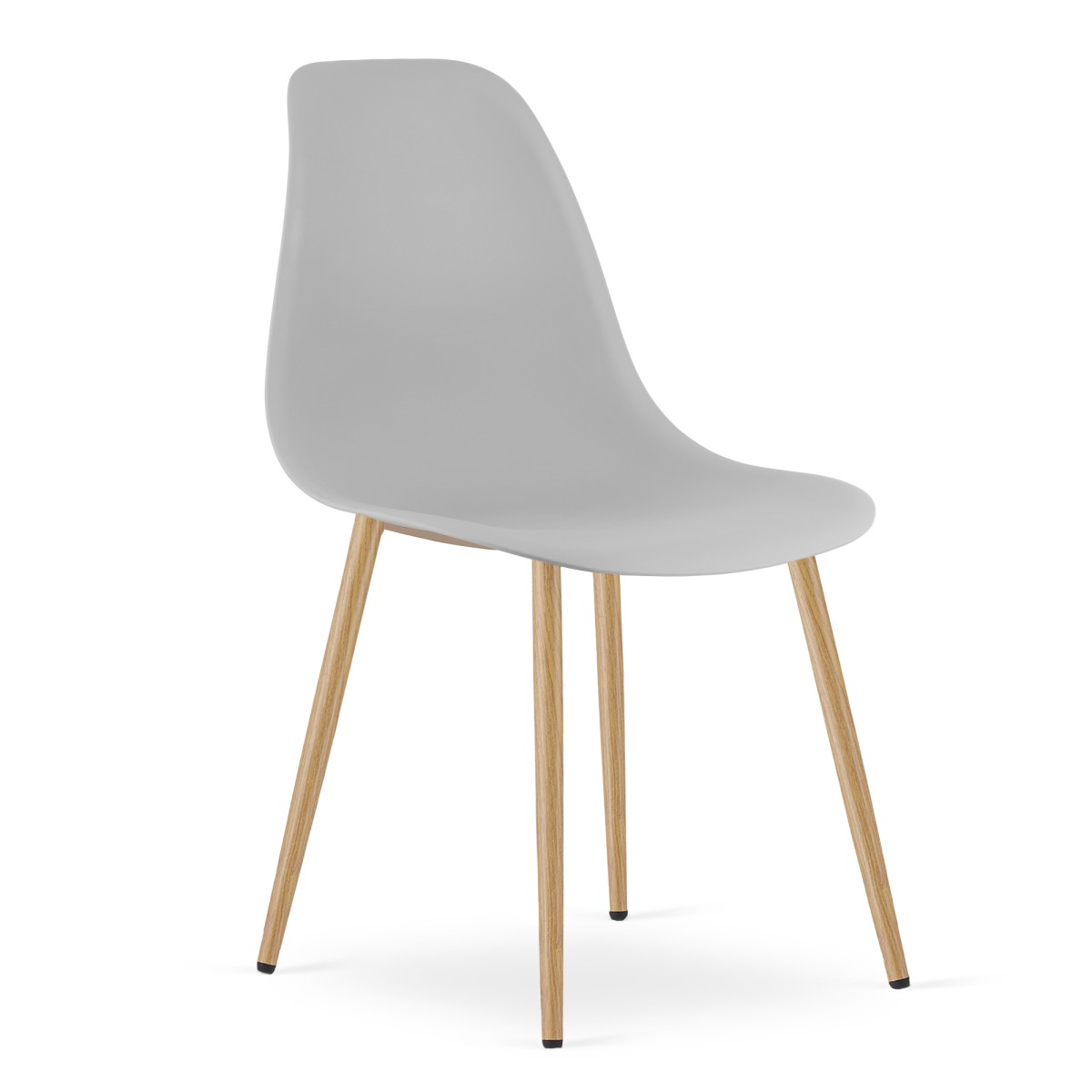 Světle šedá židle OSAKA