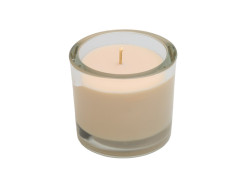 Svíčka ve skle MINNESOTA CHAMPAGNE 9 cm krémová