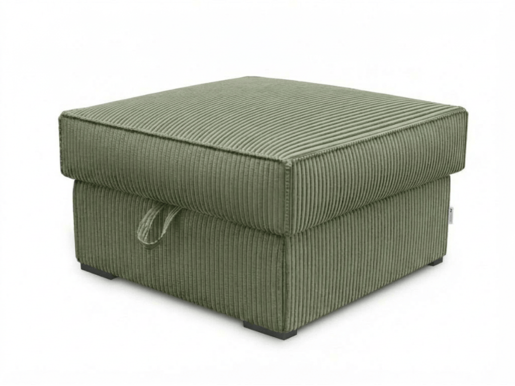 Taburet SMART COSARO s úložným prostorem 65x65 cm, mentolový