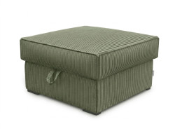 Taburet SMART COSARO XL s úložným prostorem 71x71 cm, mentolový