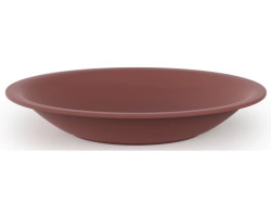 Talíř Caruba Eco 21 cm, cihlový