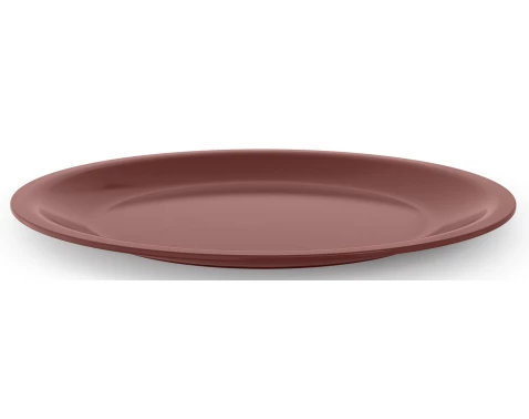 Talíř Caruba Eco 26 cm, cihlový