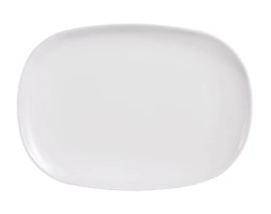 Talíř na hamburger 35 cm, opálové sklo