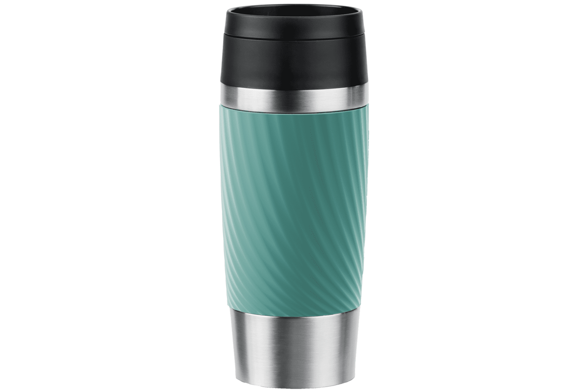 Termohrnek Tefal Travel Mug Classic Twist N2024310 Světle zelený/Nerezový 0,36 l