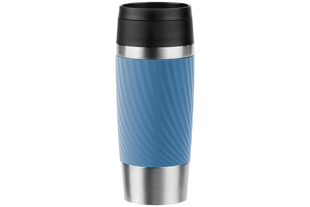 Termohrnek Tefal Travel Mug Classic Twist N2024510 Světle modrý/Nerezový 0,36 l