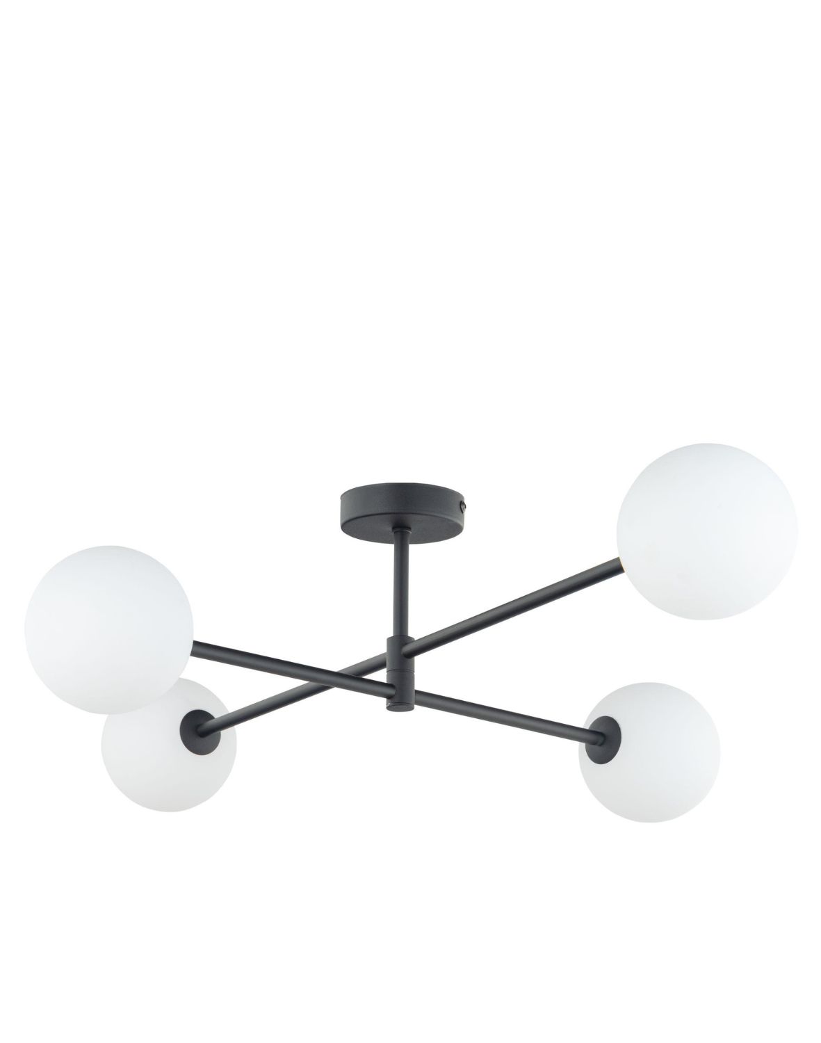 TK Lighting - Stropní lampa Sarius Black 4
