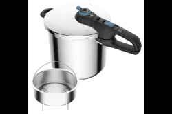 Tlakový hrnec Tefal Secure Trendy 8 l P2584401 Nerezový/Černý