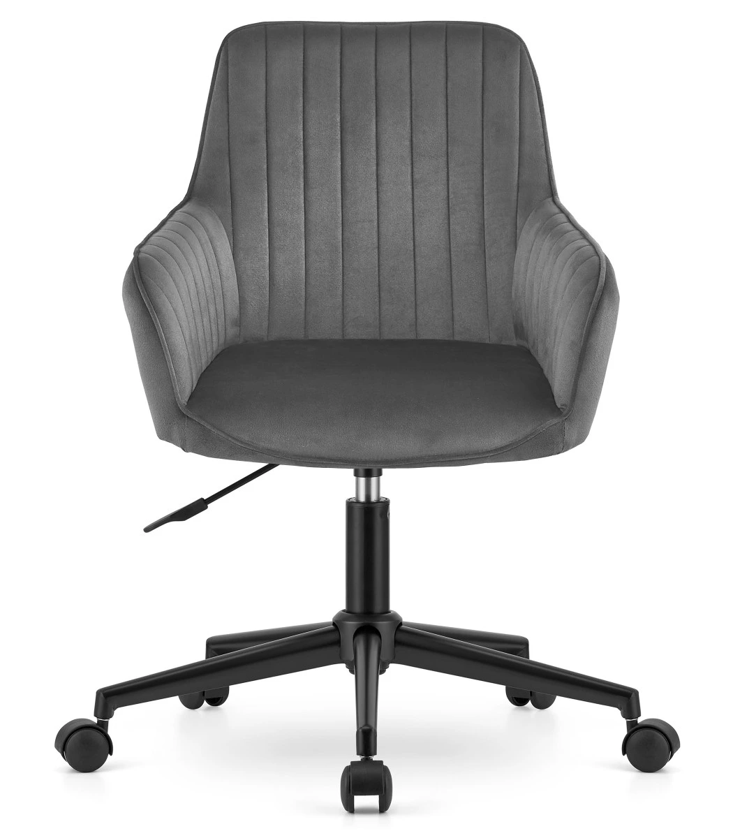 Tmavě šedé kancelářské křeslo ROXY