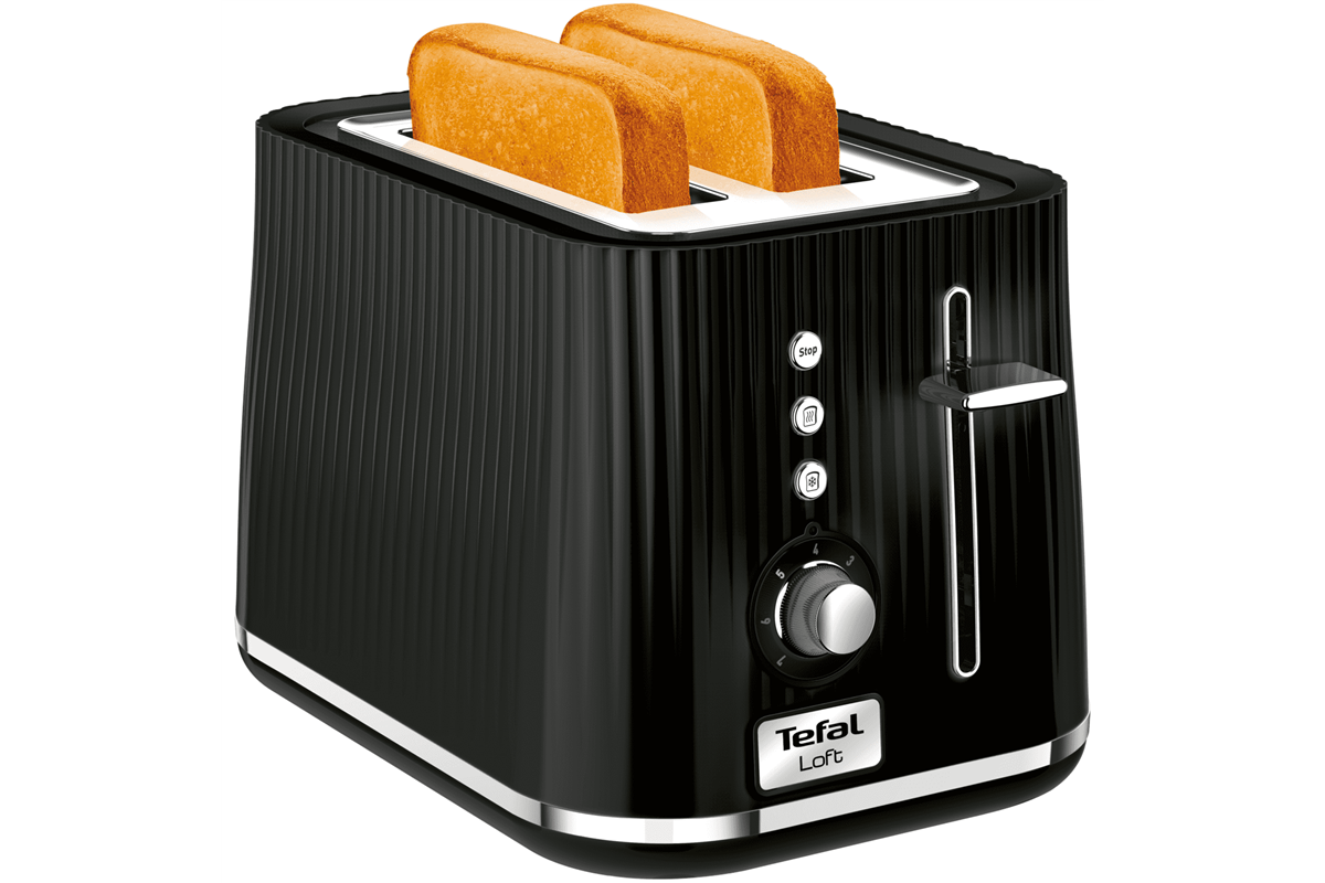 Topinkovač Tefal Loft Black TT761838 černý