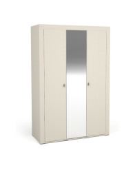 Třídveřová skříň se zrcadlem cashmere MOSSA MO2