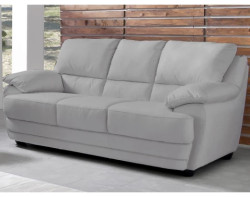 Trojsedák Nebolo, světle šedá látka v optice kůže