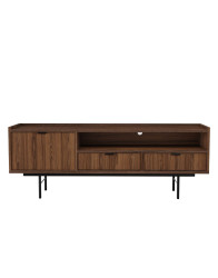 TV stolek Edison Brown Warmia Walnut 150 cm