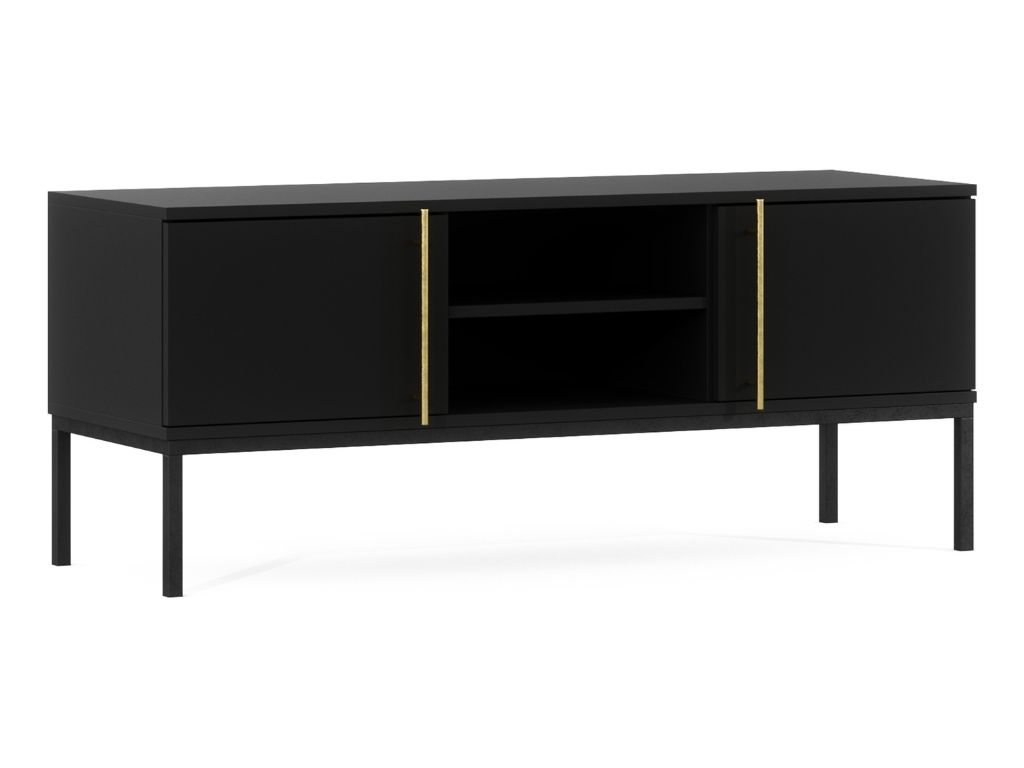 TV stolek LANZZI 120x40 cm, černý