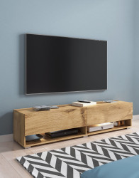 TV stolek Lowboard A, dub wotan