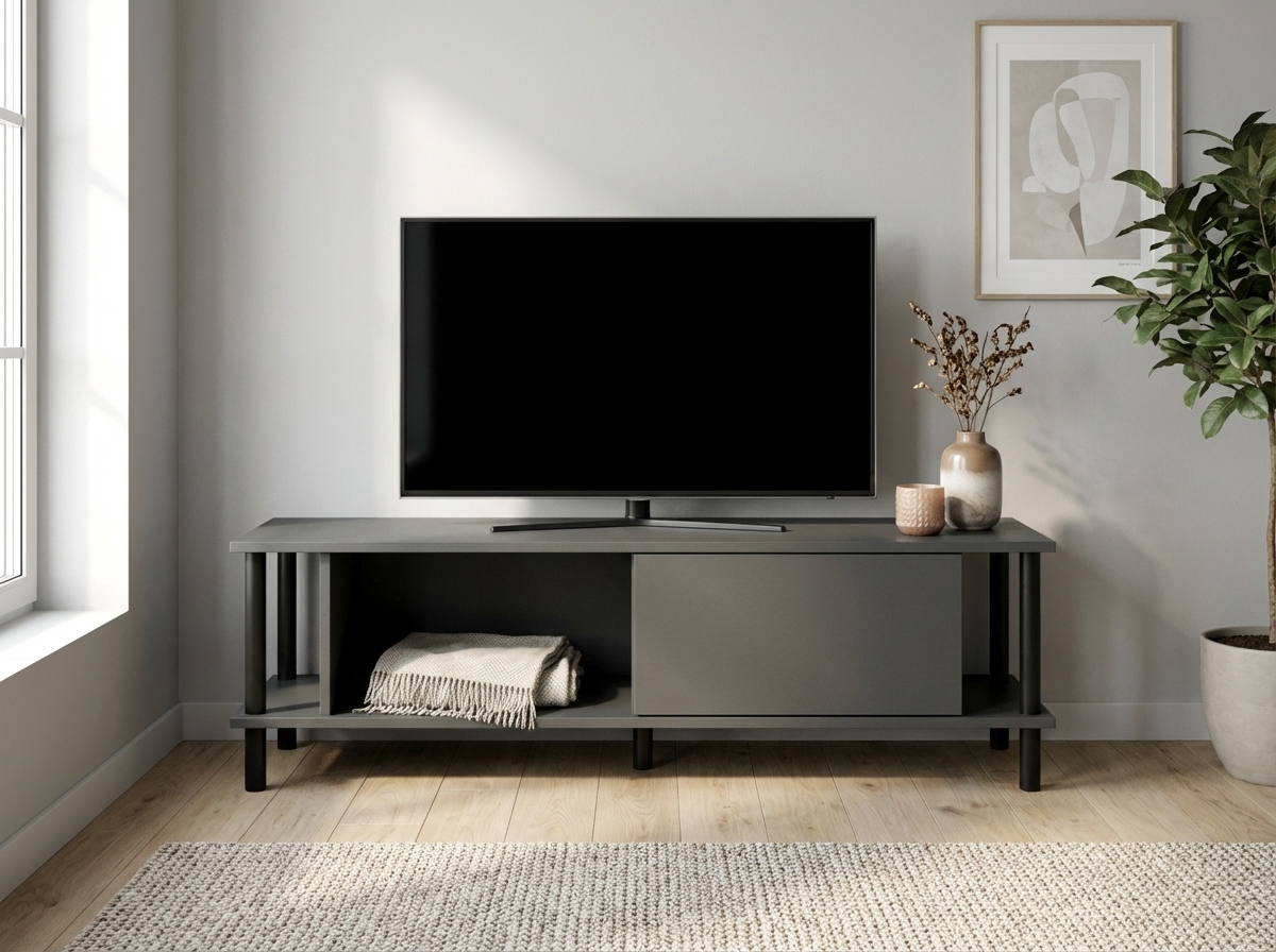 TV stolek PARIS 150 cm, antracit