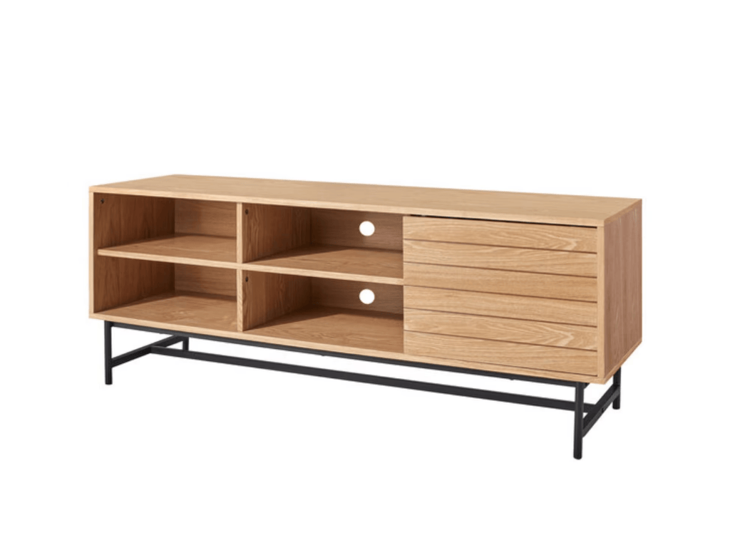 TV stolek VALMOR 140x40 cm, dekor dub