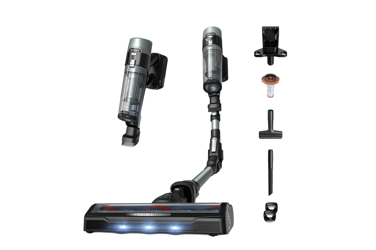Tyčový vysavač Rowenta X-Force Flex 10.80 Allergy Auto 120 AW RH7A32E0 Černý/Zelený