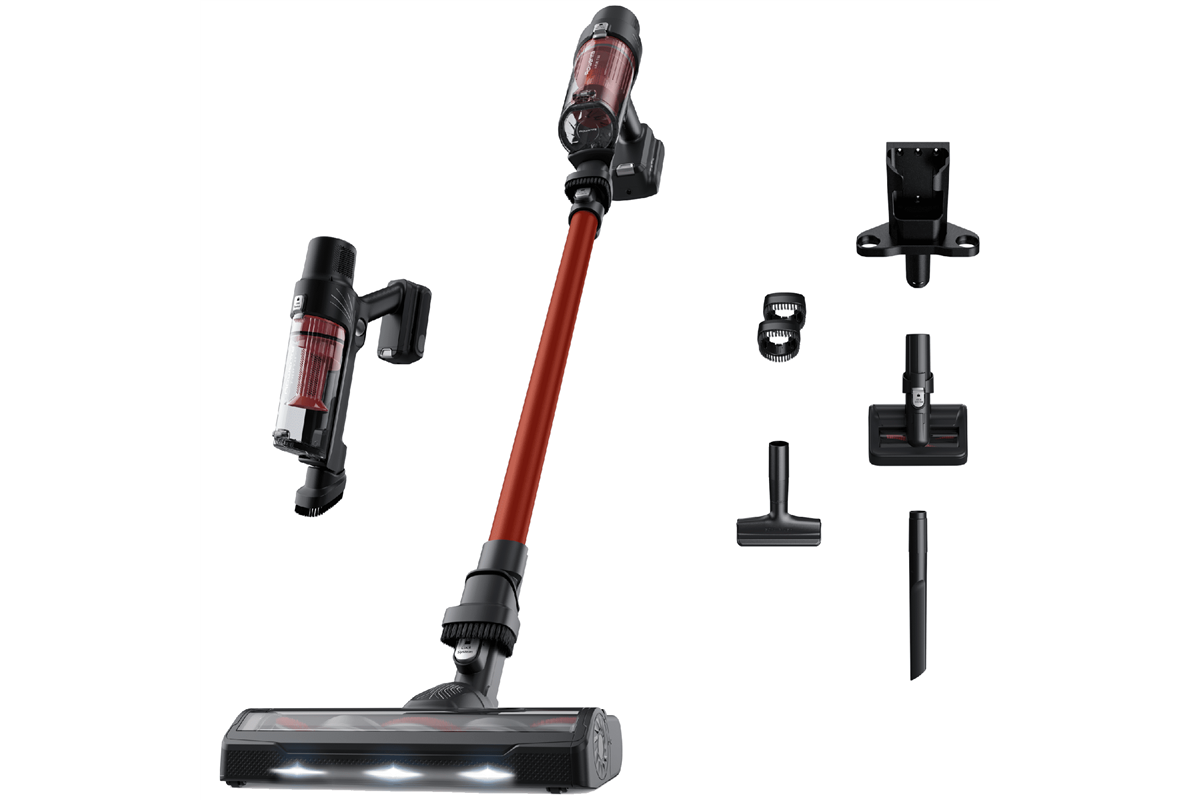 Tyčový vysavač Rowenta X-Pert 7.60 Animal RH6A73WO Červený/Černý