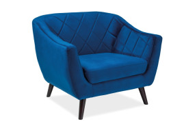 Tyrkysové relaxační křeslo MOLLY 1 VELVET