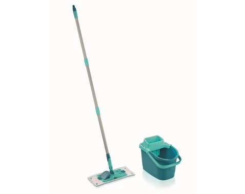 Úklidový set Leifheit PowerClean M, tyrkysový