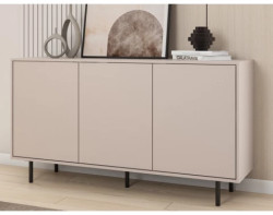 Úložná skříňka Flax, 151 cm, béžová kašmír