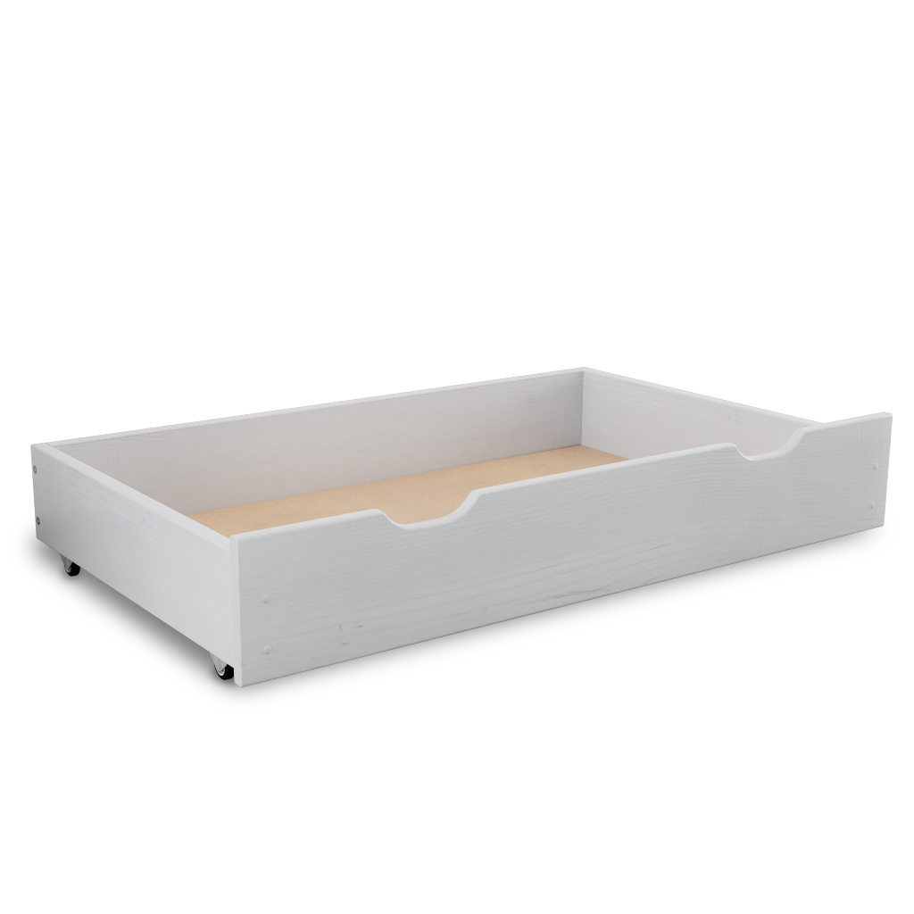 Úložný box pod postel 98 cm, bílá