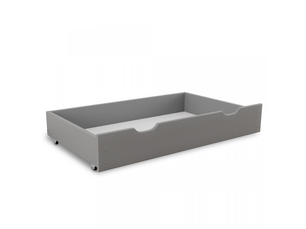 Úložný box pod postel 98 cm, šedá
