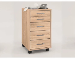 Úložný kontejner Freddy, dub sonoma