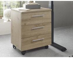 Úložný kontejner na kolečkách Ben, dub artisan