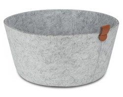 Úložný košík LifeStyle 24 cm, světle šedá