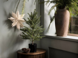 Umělý vánoční stromek NORDIC s LED osvětlením, 60 cm