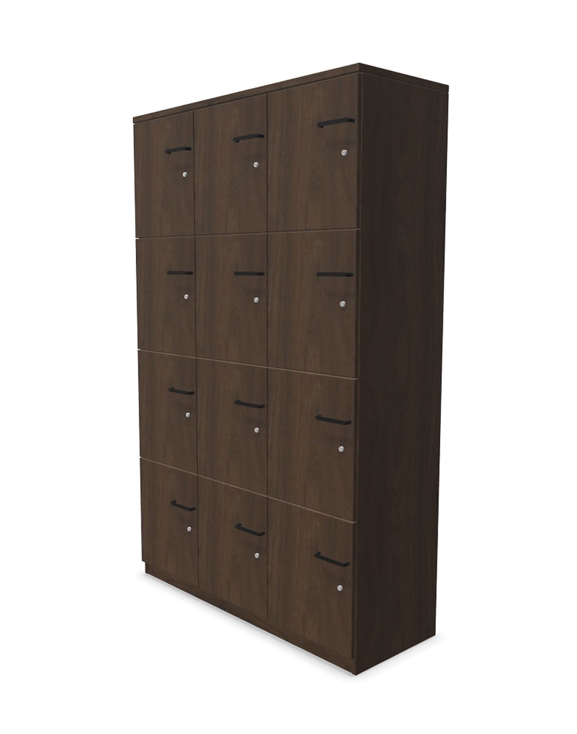 Uzamykatelná skříň Puzlo 5OH, 120 cm, 3×4