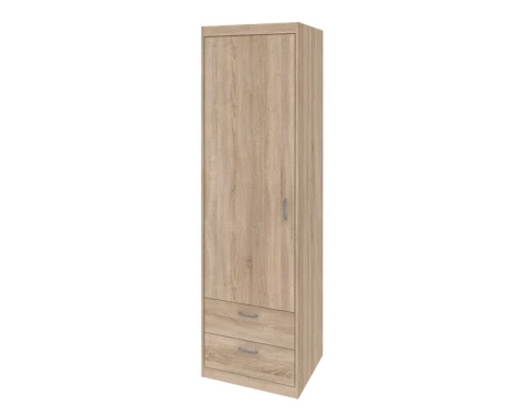 Úzká skříň se zásuvkami Mega 14, dub sonoma