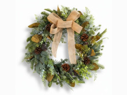 Vánoční věnec na dveře WINTER GREEN Ø 45 cm