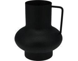 Váza 15 cm, černý zinek