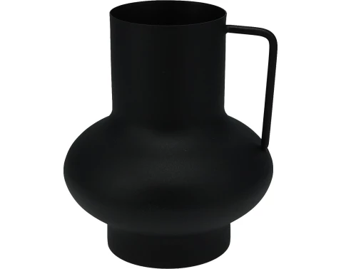Váza 15 cm, černý zinek