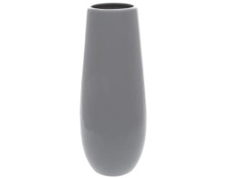 Váza Luna 25 cm, šedá