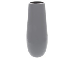 Váza Luna 30 cm, šedá