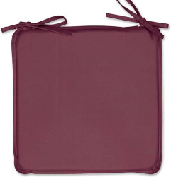 Venkovní podsedák na židli SEDINO 38x38cm, vínový