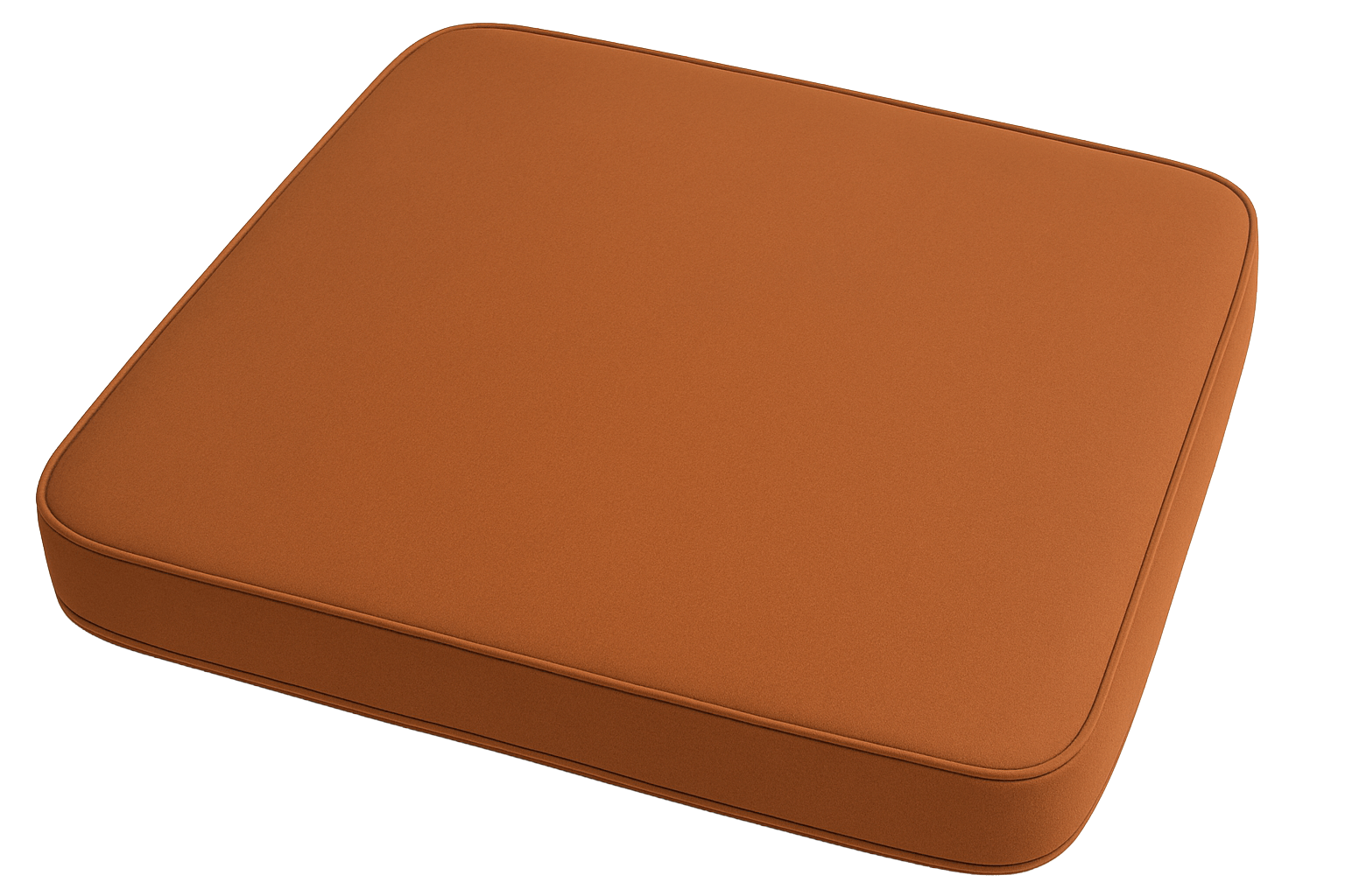 Venkovní podsedák na židli VIREON 44x45 cm, hnědooranžový