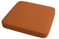 Venkovní podsedák na židli VIREON 44x45 cm, hnědooranžový