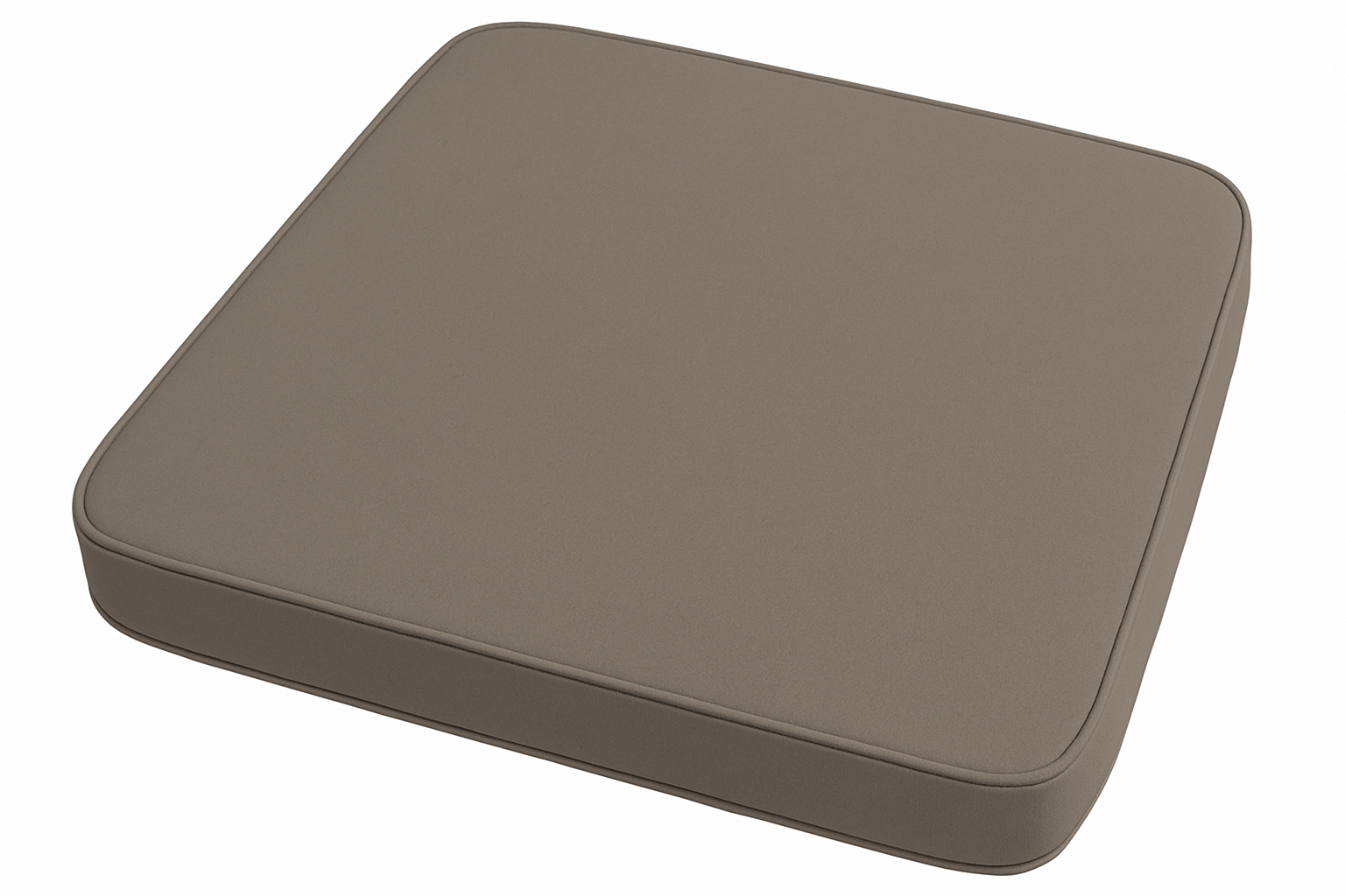 Venkovní podsedák na židli VIREON 44x45 cm, šedohnědý